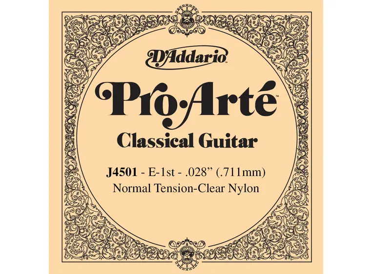 D'Addario E-1 J-4501 Pro Arte` Normal 